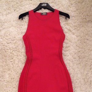 VERSACE VINTAGE RED DRESS SIZE SMALL